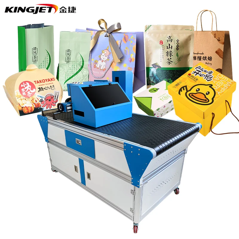 single pass printer kraft paper bag corrugated box 3d printer filament dryer box one pass digital printer for food pizza box