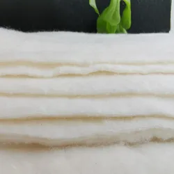 100% Organic cotton batting and felt  with GOTS certificate