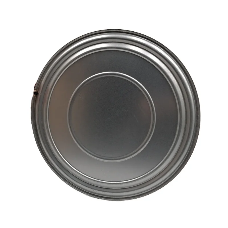 Customize Multiple Size Metal/Plastic/Steel Drum Bottom Cover Sliver Round Bottle Tin Plate Metal Cover Lids Locking Ring Hoops