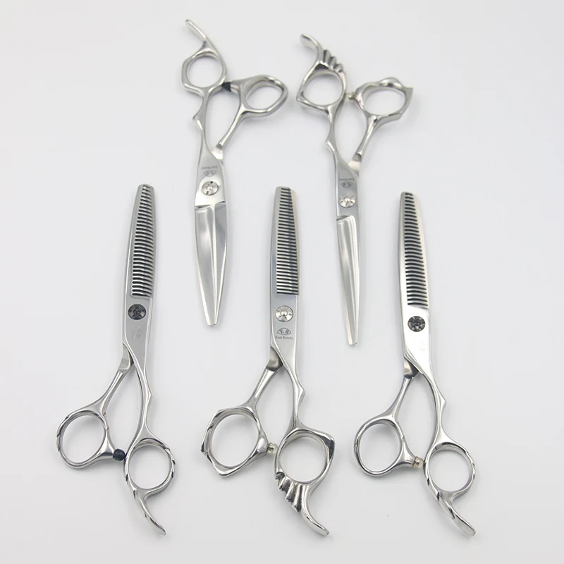 Factory EB SUS440C steel brand new exquisite customizable logo japan womens hair cutting scissors