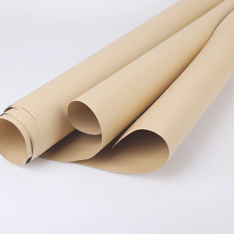 120GSM custom printing wrapping paper roll Kraft Paper