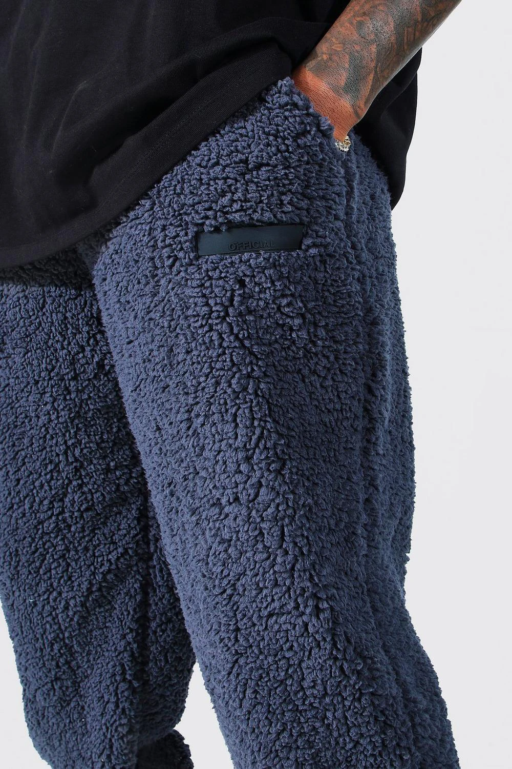 DIDIBUBU MGOO Oversized Official Man Borg Mens Sweat Pants Mens Gym Fashion Jogger Pants Fleece Jogger Pants Joggers