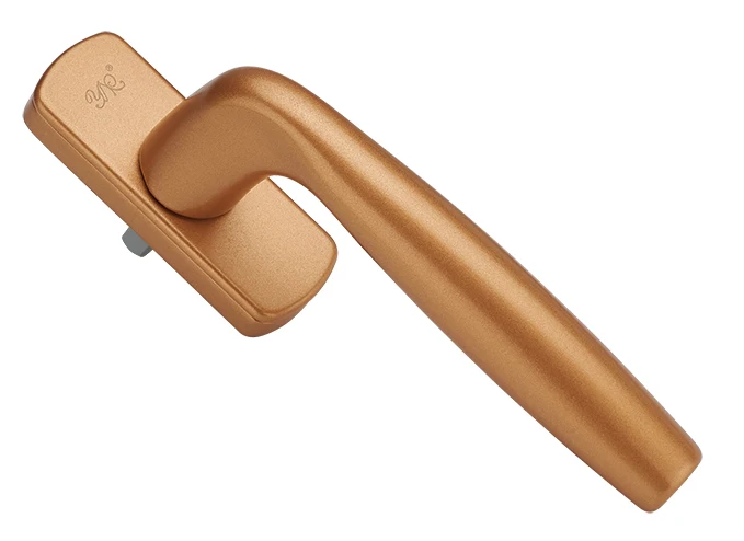 Upvc Casement Window Handle Spindle Design Aluminum Alloy Material Powder Coating Handle