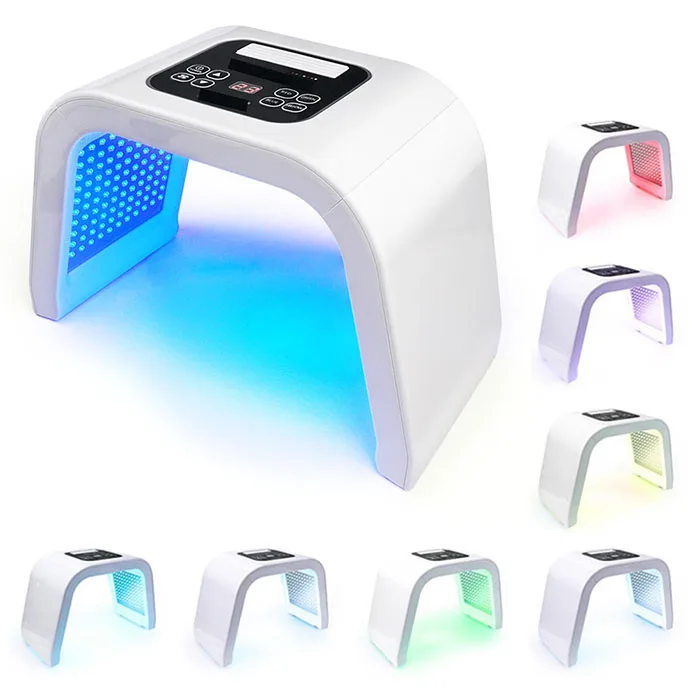 Red Light Therapy Panel Pdt Facial Mask Machine Mascara Led 7 Colores Facial Fototerapia Led Facial Led Professional Facial