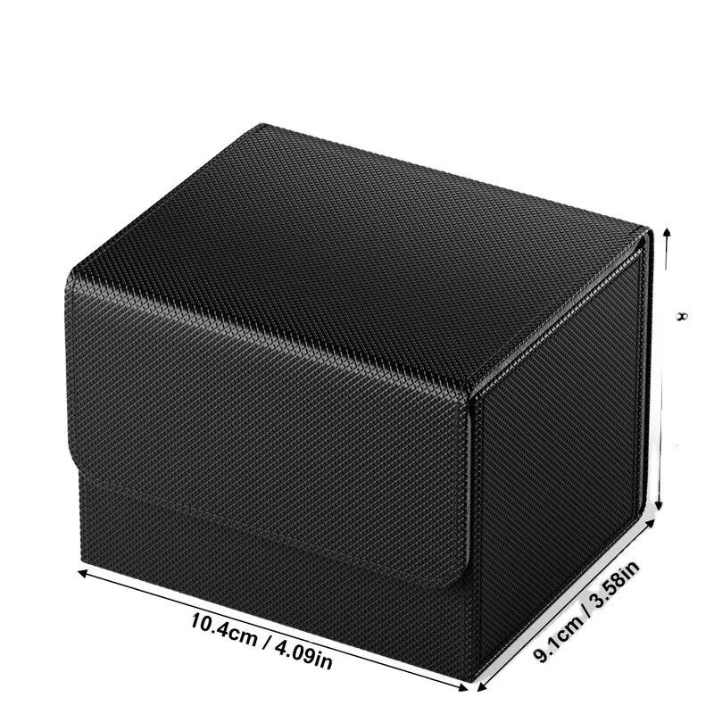 Supplier custom high quality TCG storage trading card deck box for sale display only