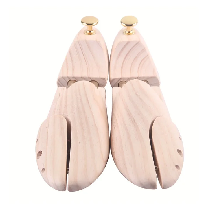 Регулируемый мужской двухтрубный расширитель для обуви из сосны