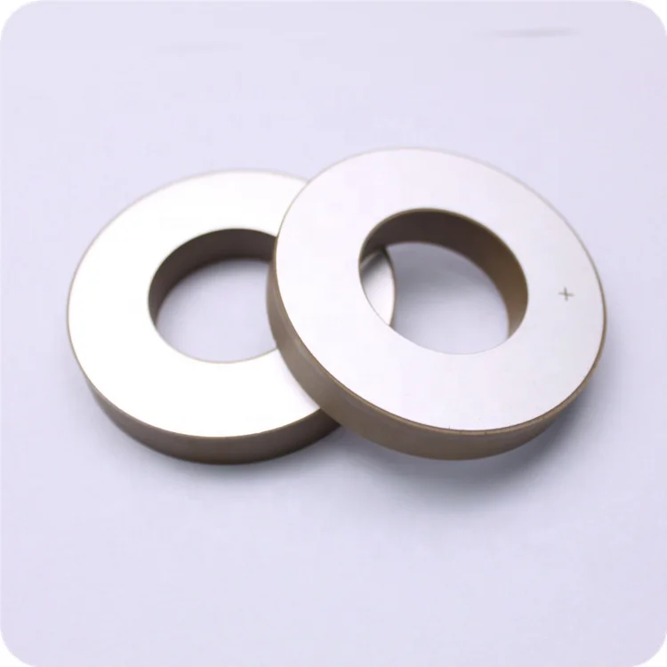 Piezoelectric ceramic Pzt8 Electric Piezo plate  OD50mm rings for 20kHz2000w Ultrasonic Welding Mask Machine