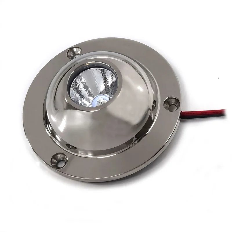WEIKEN 316 SS 12V 24V 9W Ip68 Led Underwater Light White Blue Marine Boat Under Water Led Dock Swimming Pool Lights