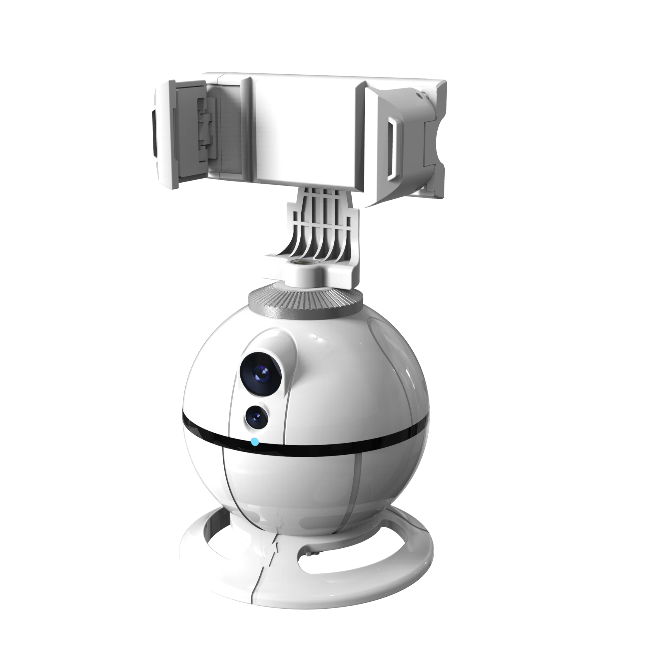 Hot Selling Smart Tracking Phone Holder 360 With Camera Head Face Recognition Camera Track Gimbal Mobile Live Streaming Selfie
