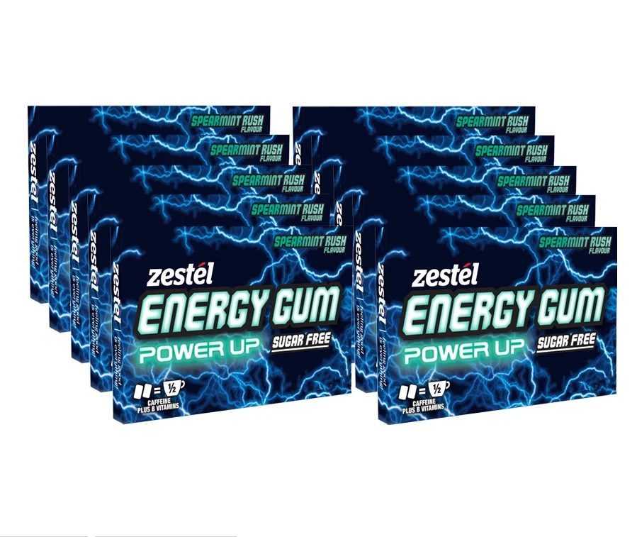 2023 Energy Chewing Gum Cafe Taurine VB Hot Sell Factory Supply Directly Chewing Gum
