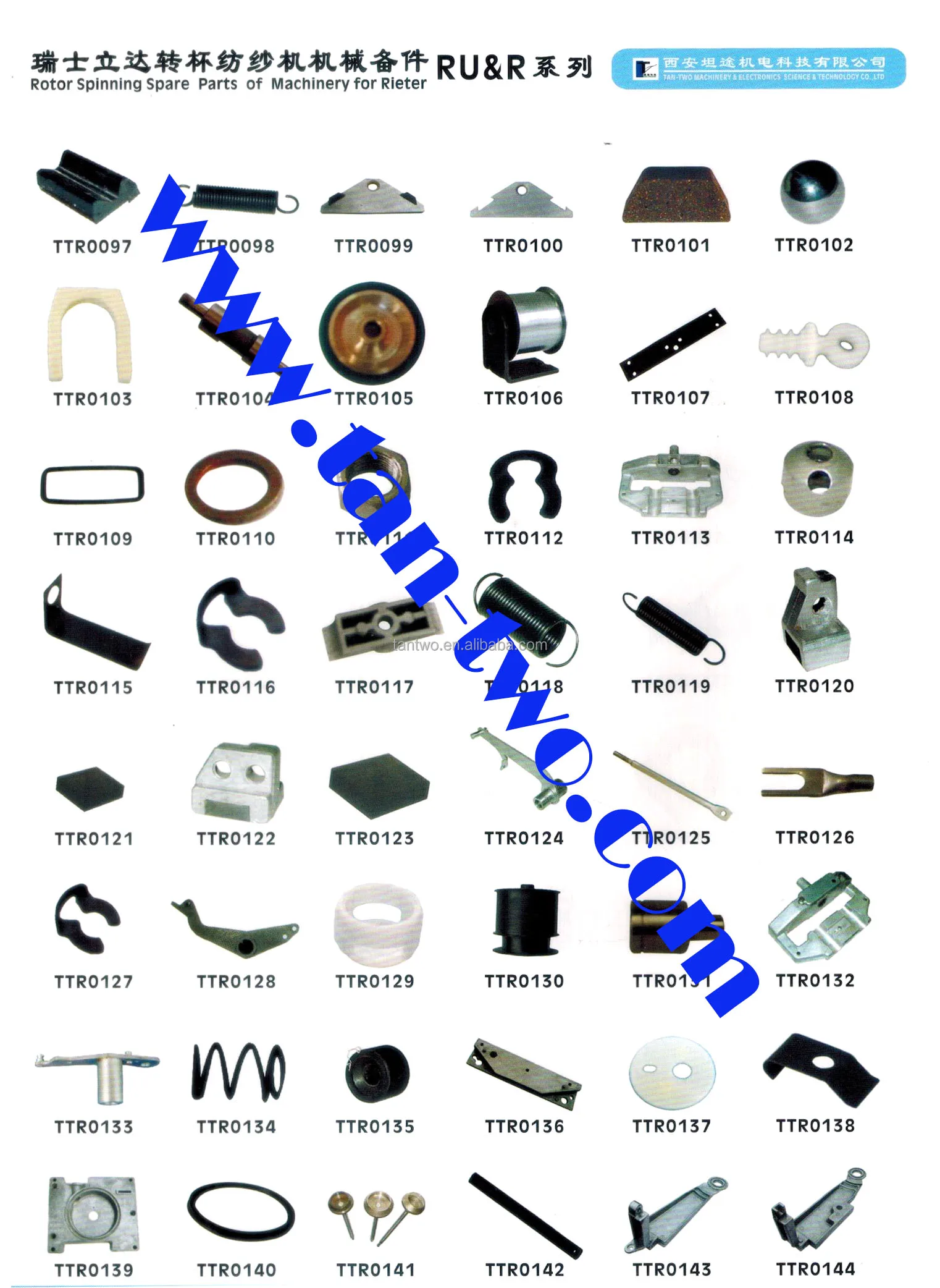 Wholesale Cheap Rubber Cots With Bearings For Open End Mahine Rotor Spinning Machine Part