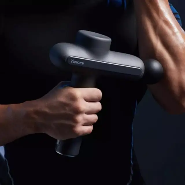 True Power 3200RPM Surging Power Body Massage gun For Stiff Sore Muscles Arm Xiaomi Youpin YUNMAI Massage Fascia Gun Pro Basic