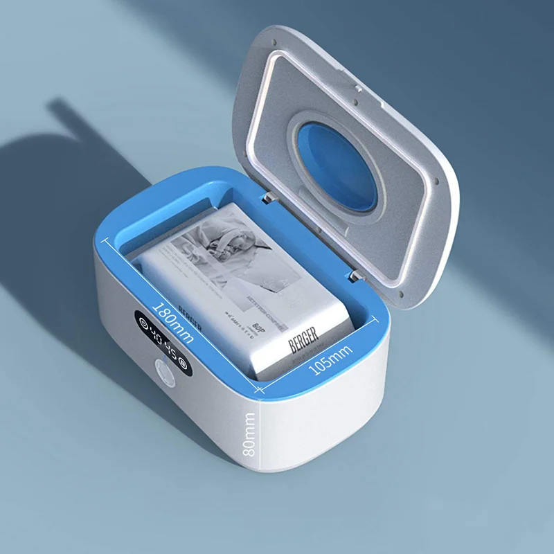 SUNNUO New Wet Wipes Warmer Baby Wipe Warmer with Night Light Temperature Display for Vehicle and Home Use