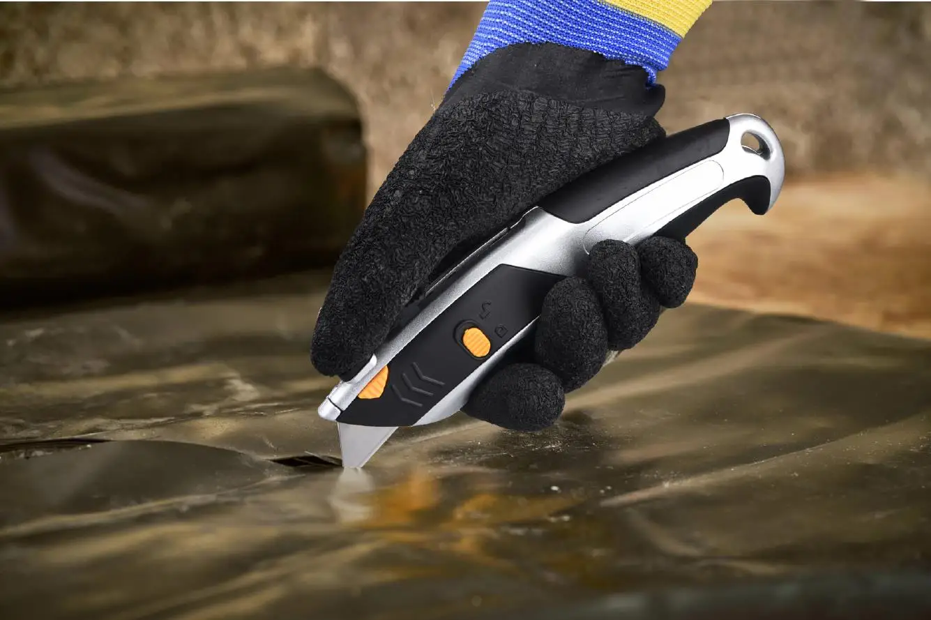 Hand Cutting Tools Heavy duty 18mm  SK5 blade utility  knife