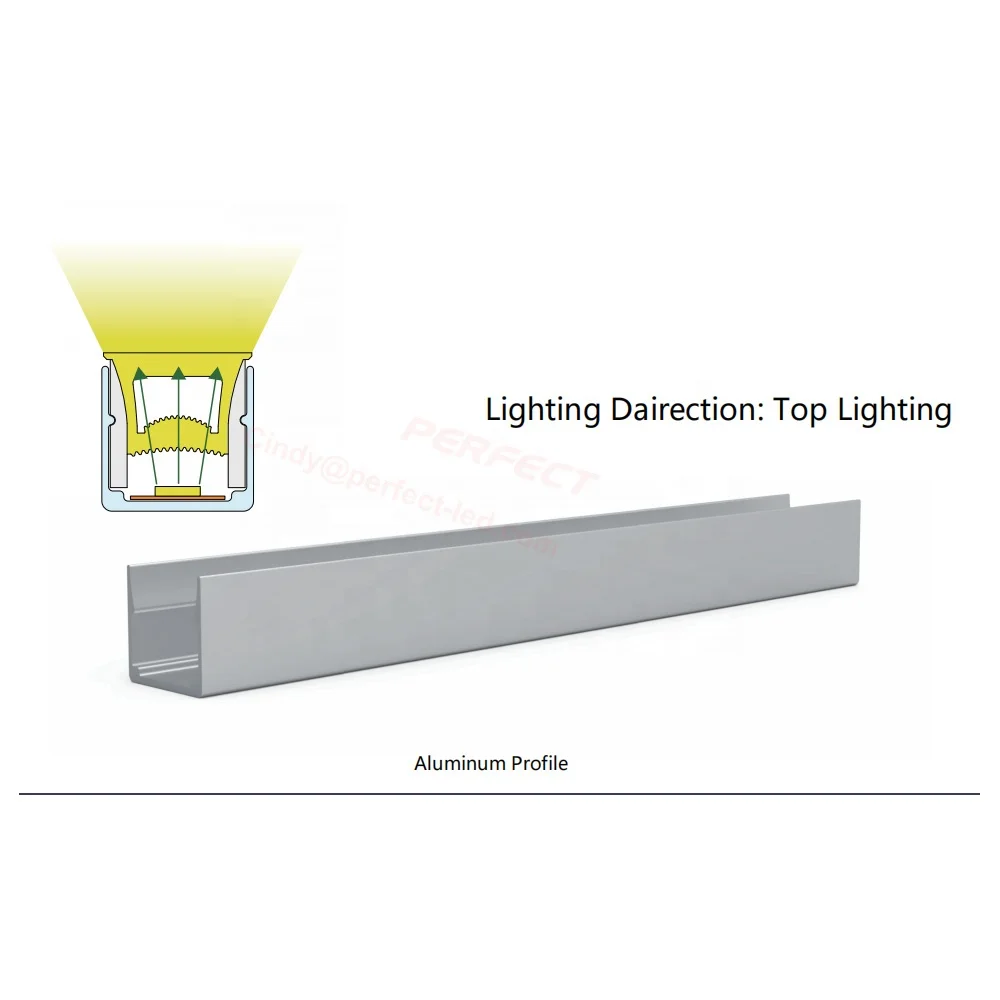 New design neon flex light top view 20*20mm with neon led tube for make neon sign