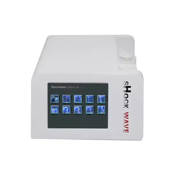 Vet Use Portable Extracorporeal Radial ESWT Shockwave Therapy Machine For Ed Physical therapy Pain Relief / focused shock wave