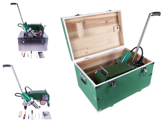 MM-Tech SWT-MAT1 Hot Air Welder Jointing Banner Welder For PVC tarpaulin Material Plastic Fabric Overlap Welder