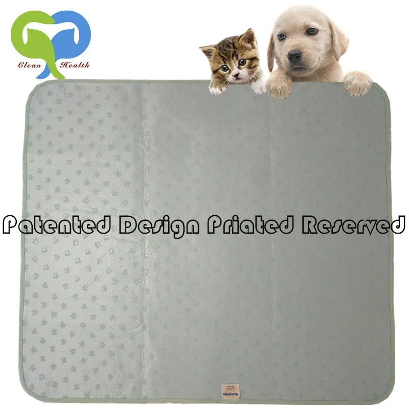Многоразовые pee pad быстро поглощающие Собака Pad Водонепроницаемый машинная стирка стеганые ПЭТ