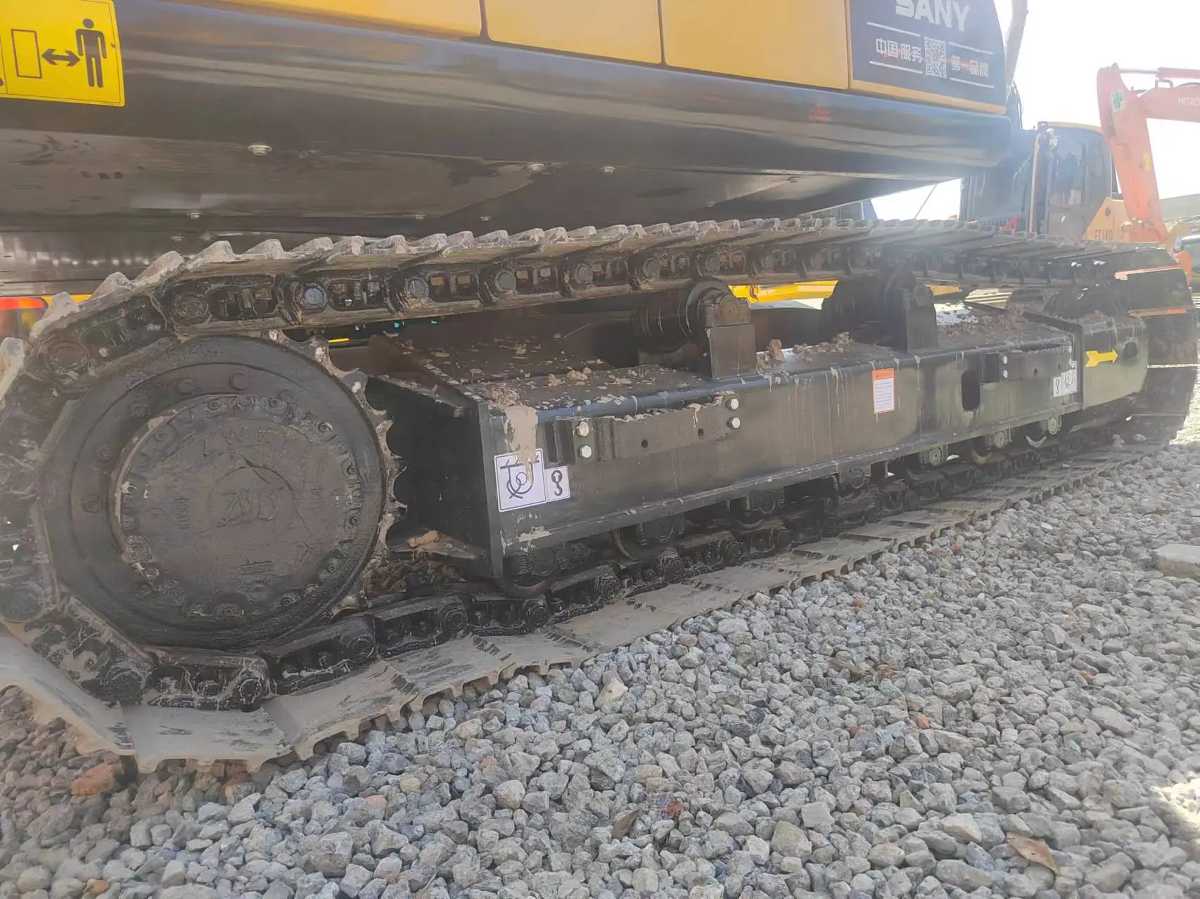 Китай sany SY135C/sy215c /SY75 / SY55/ SY245 экскаватор для продажи в сильном состоянии б/у 13-тонный с гидравлическим большим пальцем