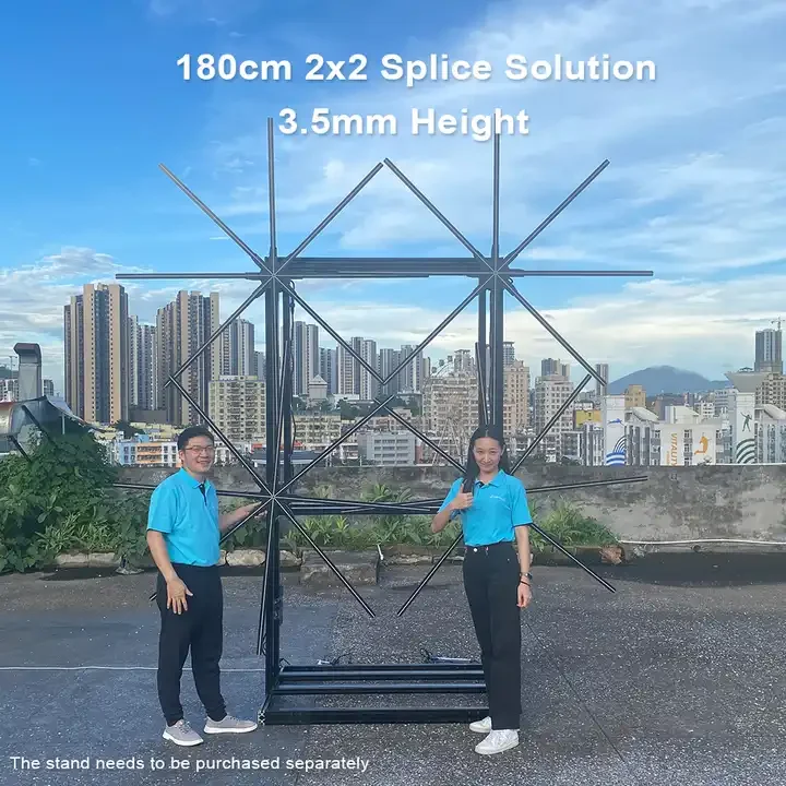 180Cm Led Fan Hologram Display 2X2 Splicing Wifi Holographic Fan 3D Olograma Hologram 3D Projector 3D Hologram Fan