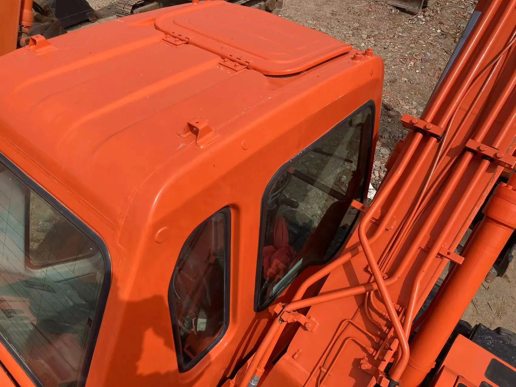 Second hand Doosan DH150W good appearance ready for work 15 ton wheel excavator