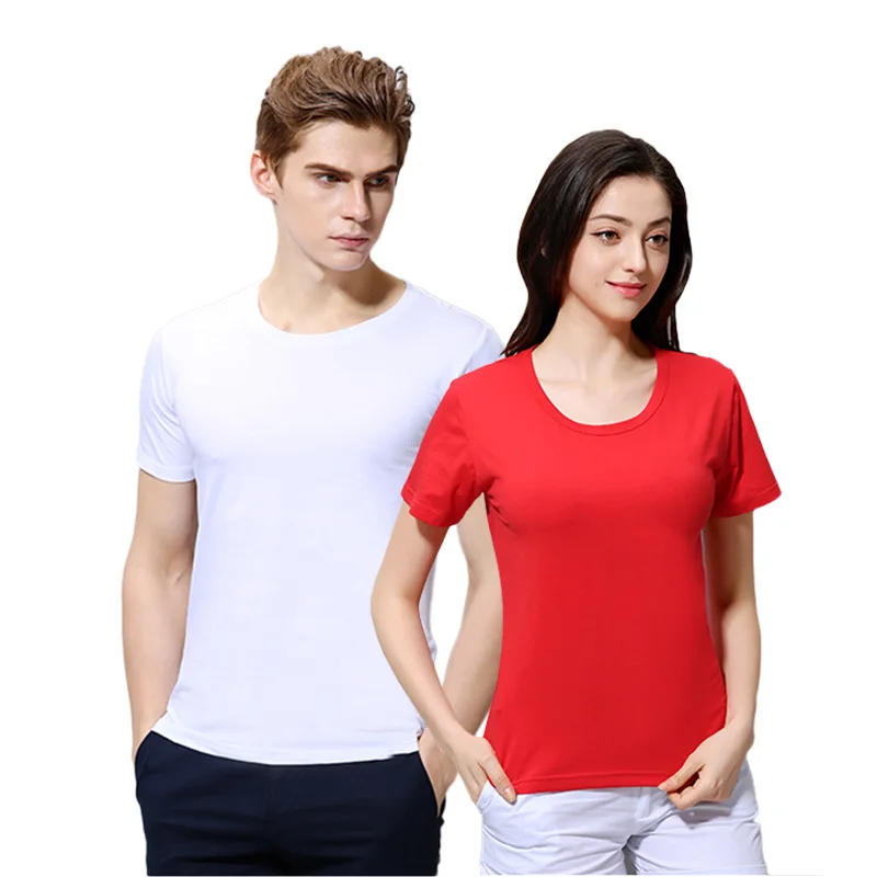 Custom Round Neck Quick-Dry Digital Printing Advertise Shirt Marathon Running Sports Blank 100 Polyester Shirts For Sublimation