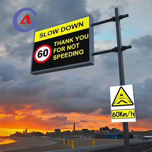 Waterproof ITS Dynamic Variable Message Sign Traffic VMS LED Display Screen Board