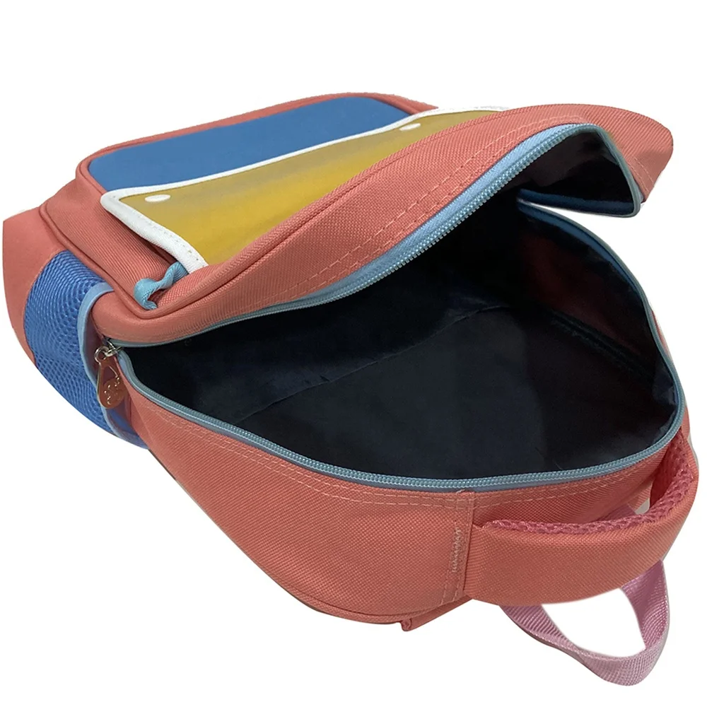 Leading Global Nylon Luxury High Class Latest School Children School Backpack with Double Side Pocket