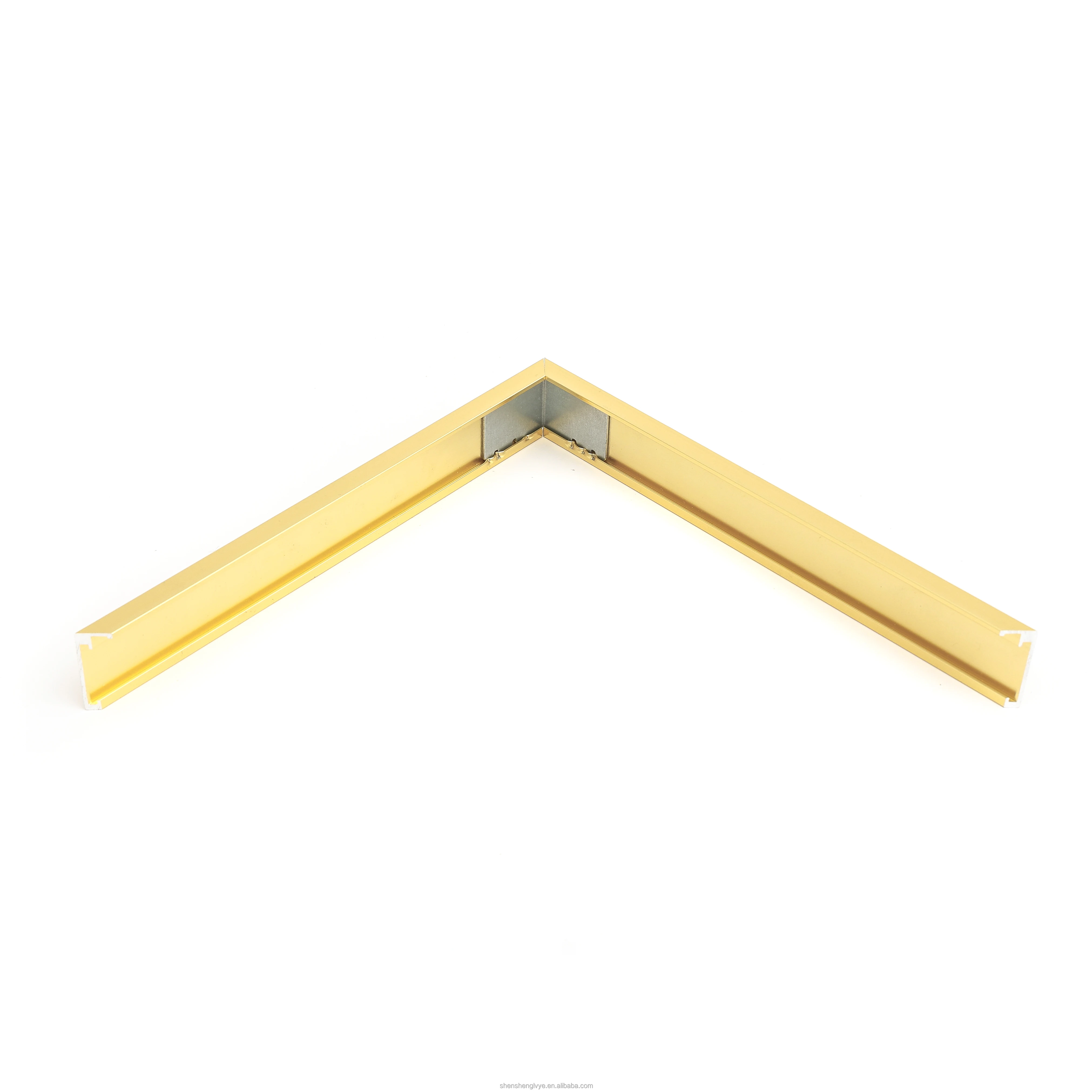 Aluminum alloy round oval various special-shaped barber mirror metal profiles custom decorative picture frame lines