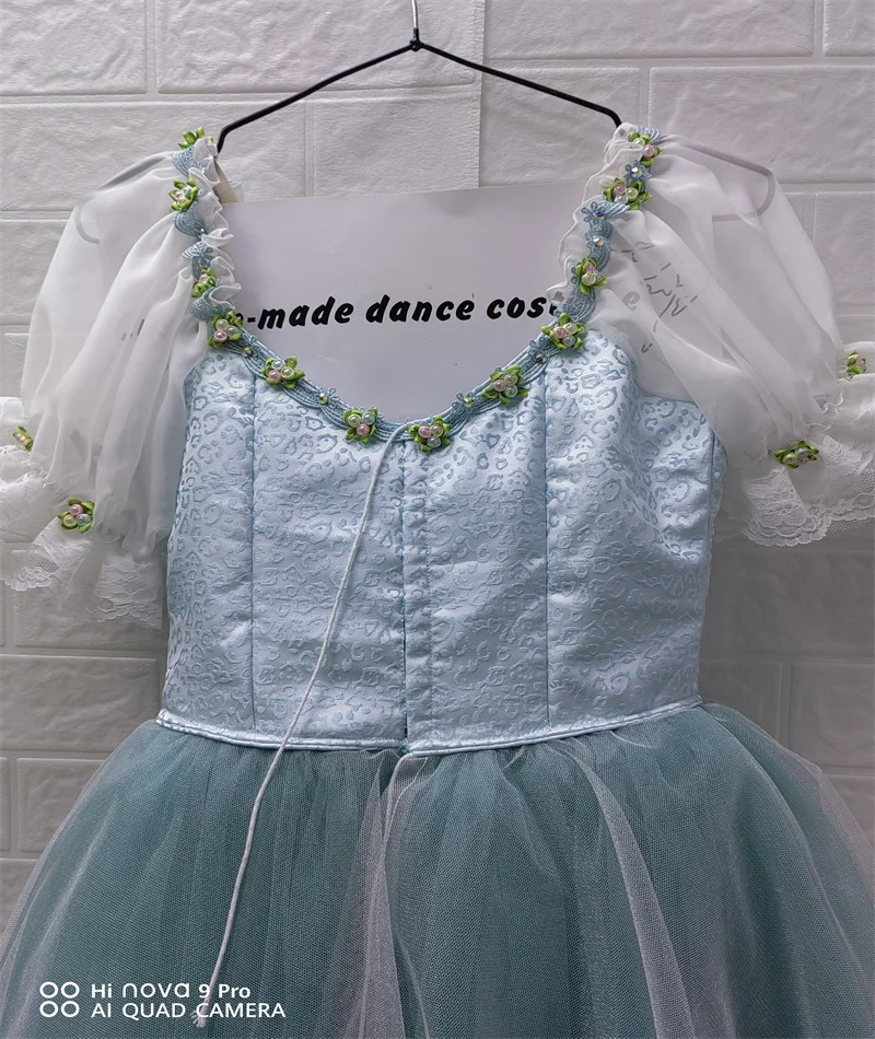 New Jacquard fabric Professionally performed ballet skirt .Romantic dress-10