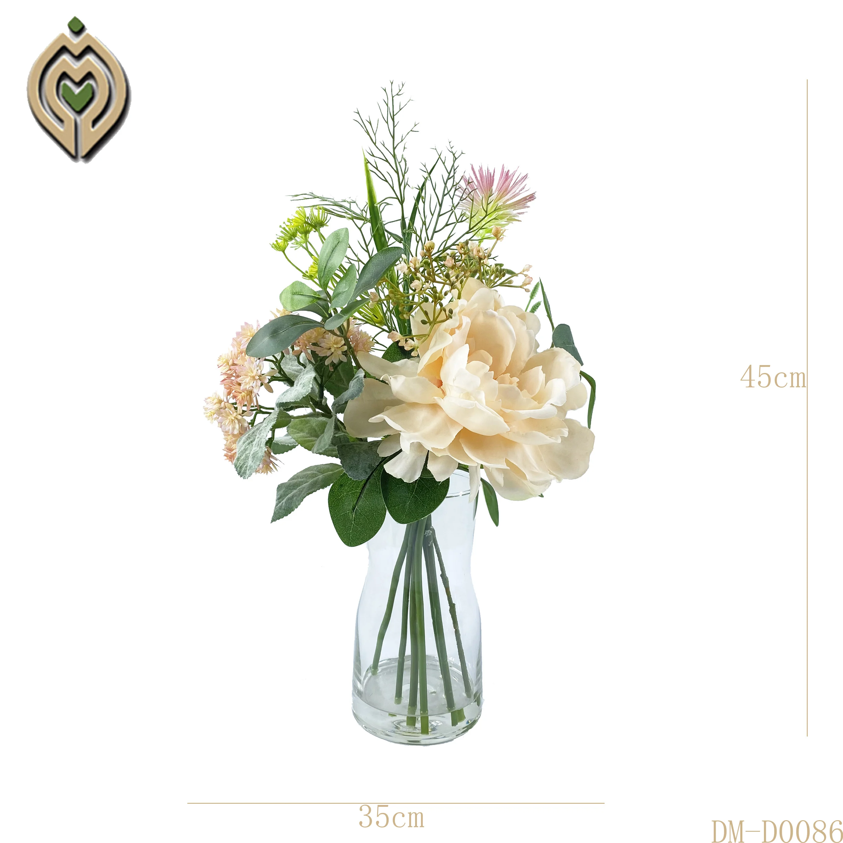 2021 best selling high-end artificial flower made from large factory of China