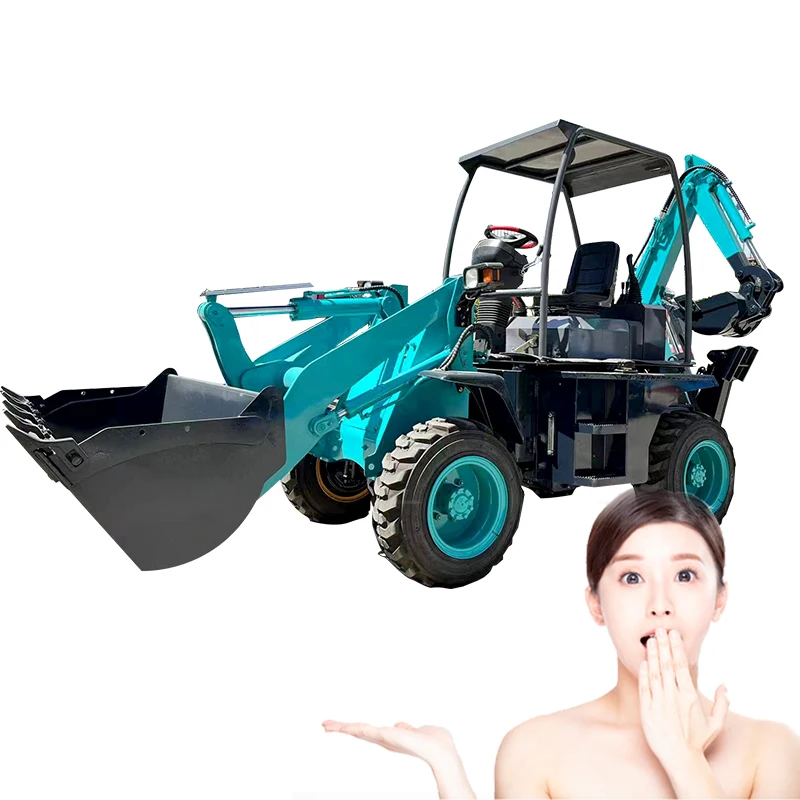 Буксируемый двигатель Kubota 3T 4T 5T мини-трактор экскаватор-погрузчик на