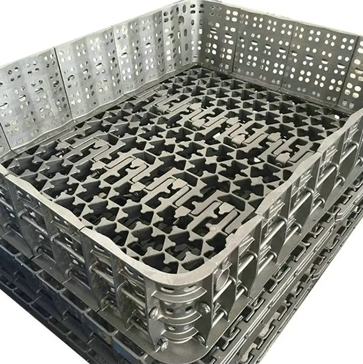 1 4852 литой термостойкий стальной базовый лоток и корзина в печи для