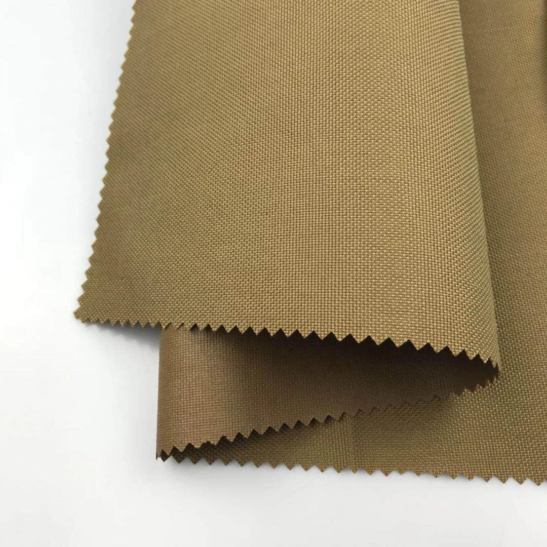 Койот коричневый n6 1000D 1000 denier cordura нейлон ПУ прозрачное покрытие однотонная Окрашенная нейлоновая