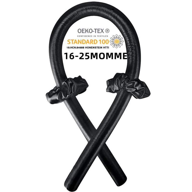 100% чистый шелк, без нагрева, бигуди, пенопластовые ролики для волос, гибкие лечебные стержни