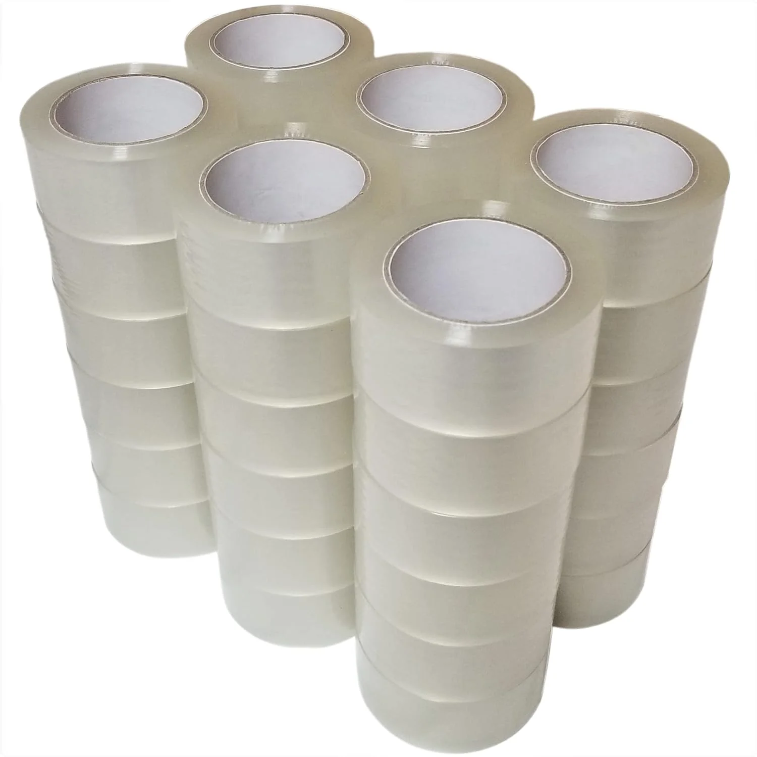 Customized Clear Packing Tapes, Strong Adhesive Packaging Tape Refills for Shipping Moving Sealing