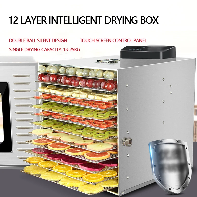 high efficiency various ingredients can be dried factory price commercial food drier