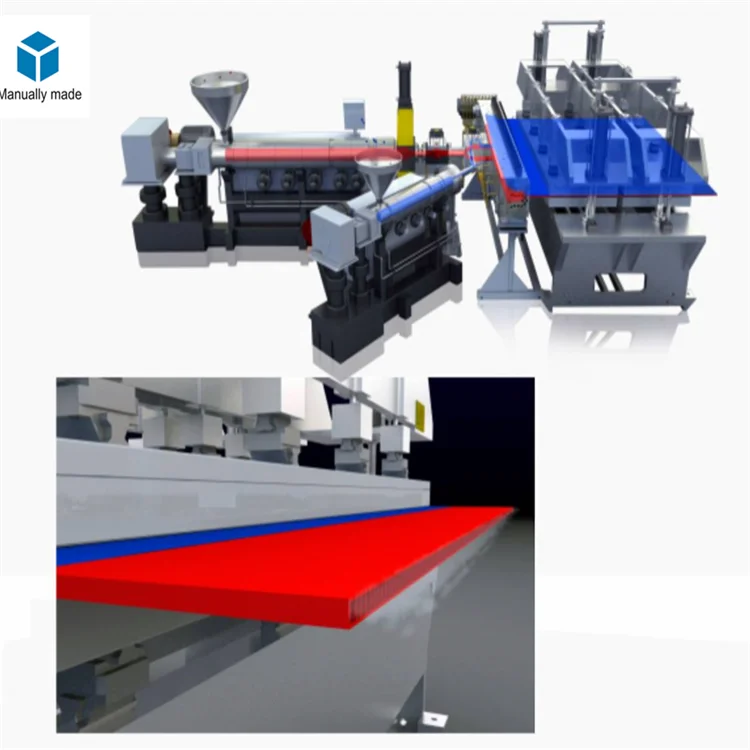 Pp Pe Plastic Hollow Corrugated Coroplast Grid Sheet Board Profile Sign Extrusion Making Machine