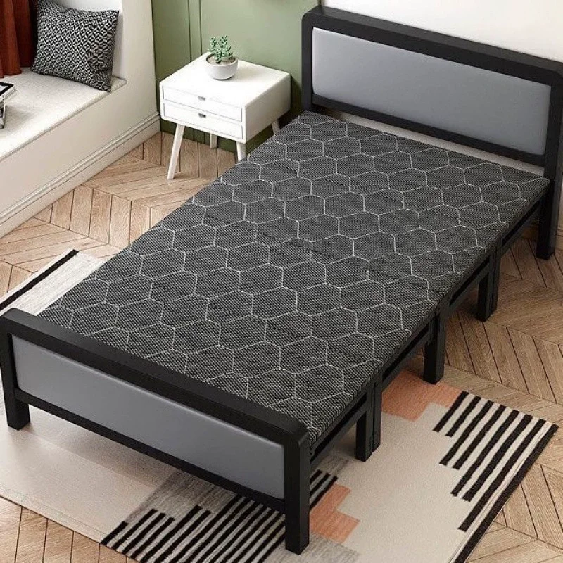 Folding  single household simple  office siesta artifact camp bed dormitory siesta crib adult metal bed