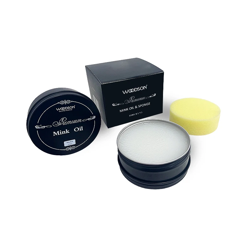 Professional Leather Conditioner Furniture Care Leather Waterproof Paste Mink oil  for leather boots