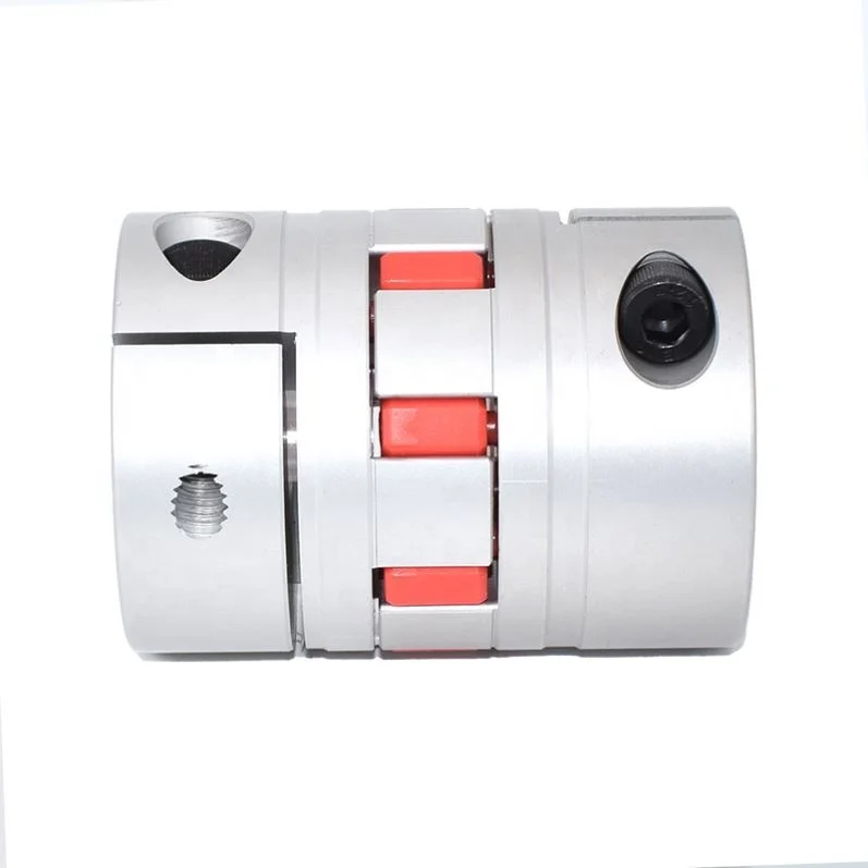 Detachable DFC Clamping Type Flexible Rubber Drop-out center design Jaw Shaft Couplings