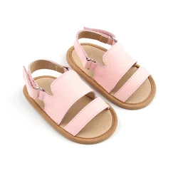 BEIBEINOYA последние детские кроссовки обувь из натуральной кожи серые детские сандалии