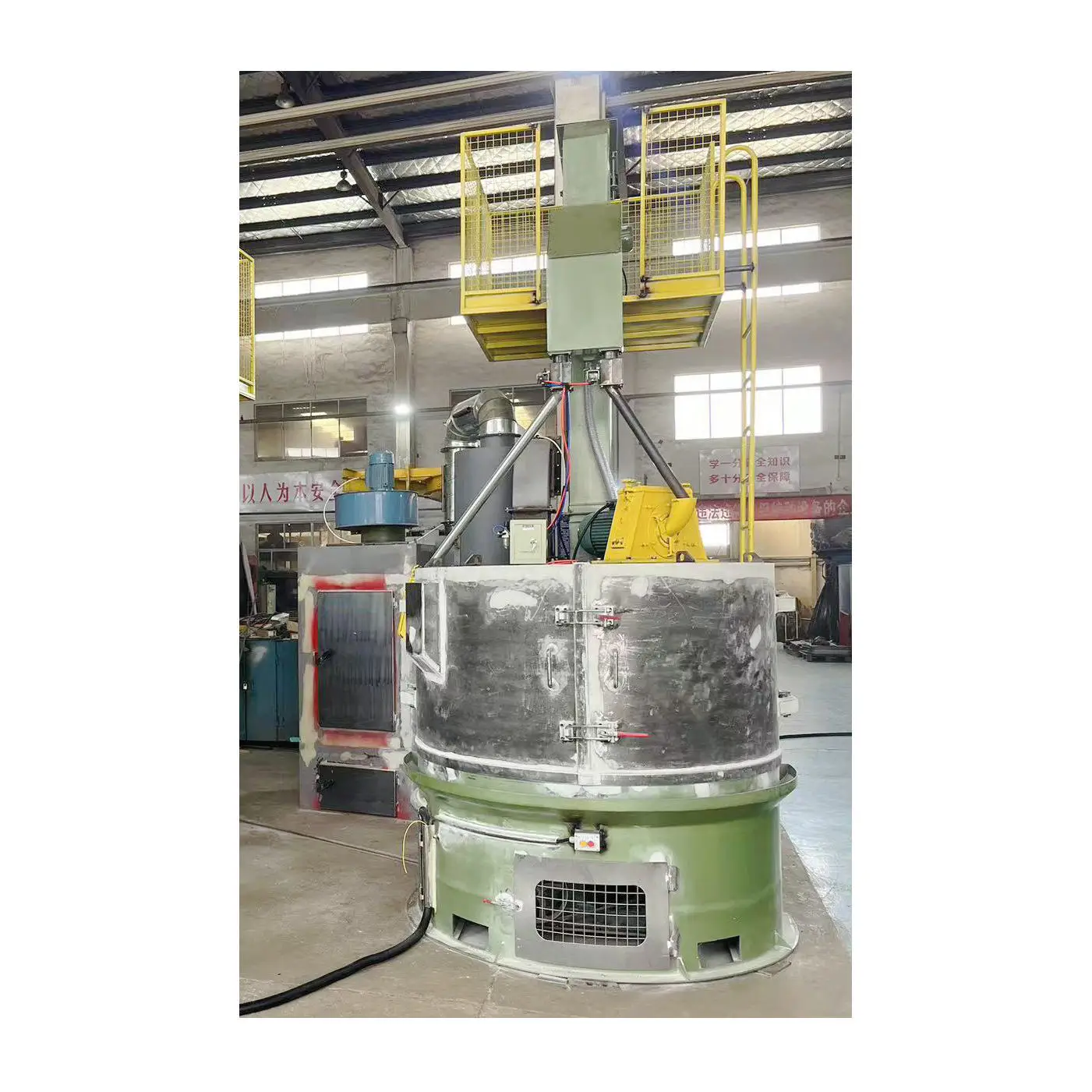 Q3516 Rotary Table Shot Blasting Machine Manufacturer Turntable Wheel Abrator