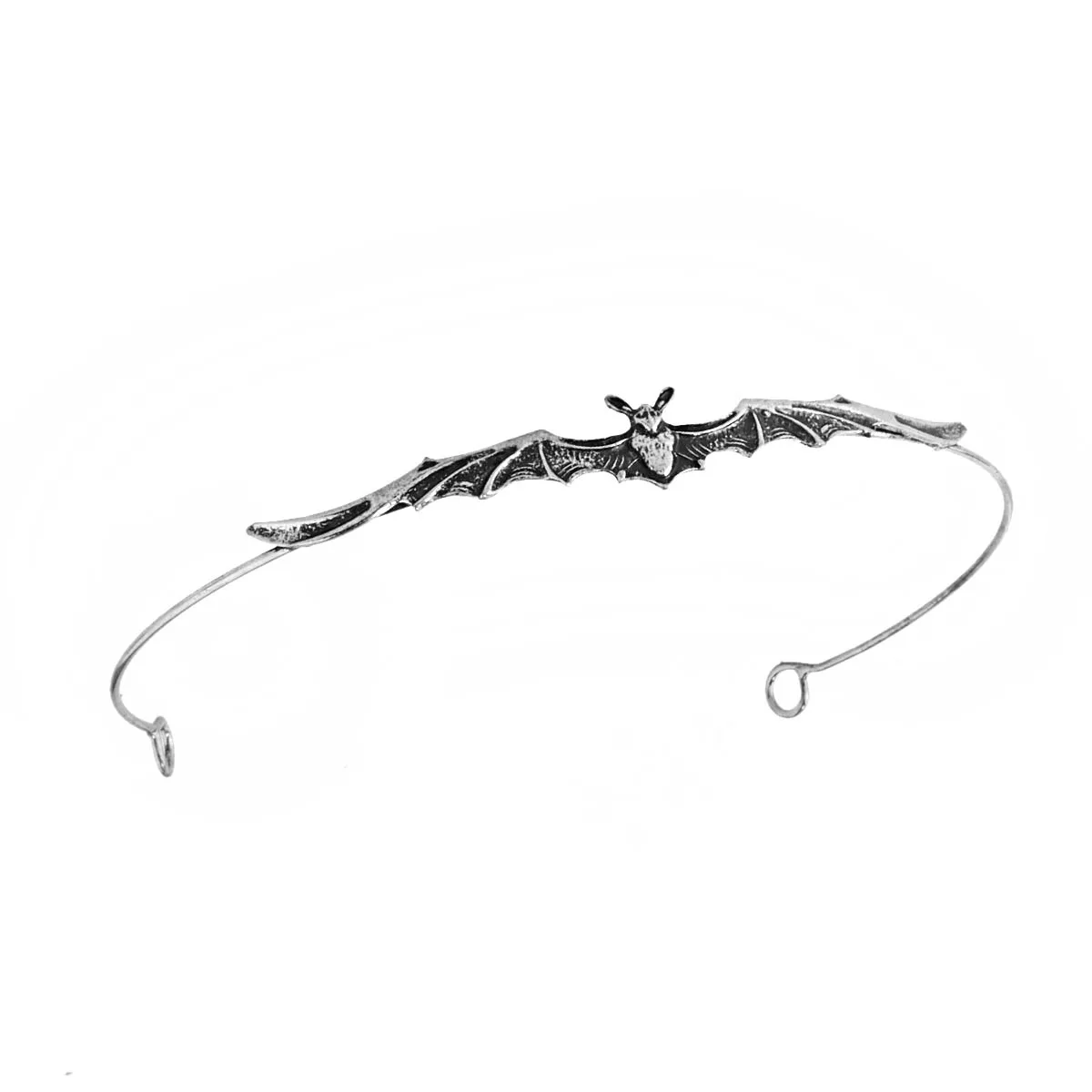 Headband Halloween Bat Hair Crown Women Cosplay Head Party Gothic Headdress Headpiece Elf Hoop Headwear Tiara For Party Decor