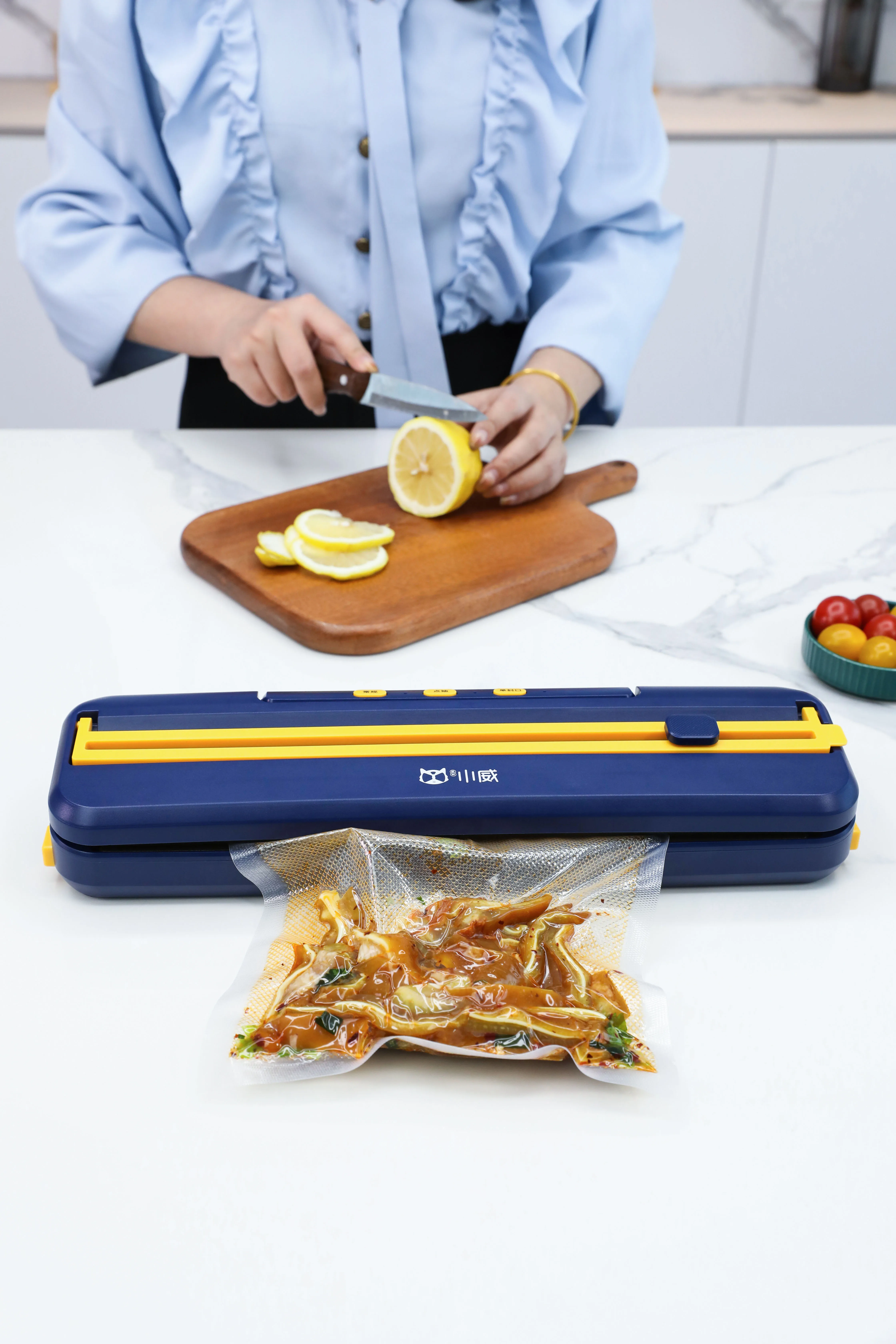 Small Dry Wet Handheld Compact Foodsaver Portable  Packaging Kitchen Appliances China Commercial One Touch Vacuum Sealer