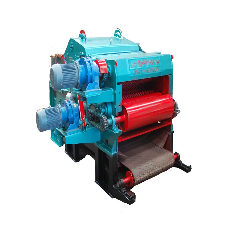 Best price used crusher automatic nail removal old furniture packaging box drum wood chipper