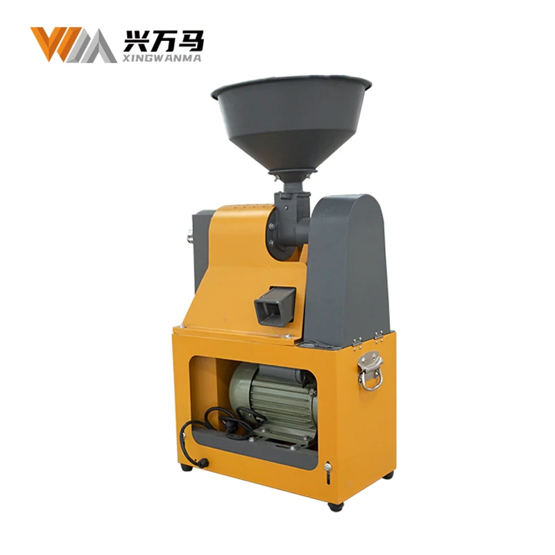 
New mini rice mill corn peeled coffee beans shelling factory direct sales 