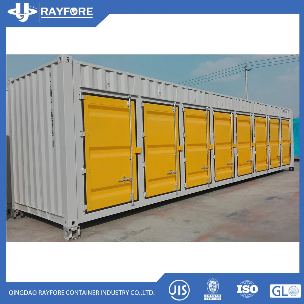 Китайский завод 40-футовый боковой открытый контейнер для доставки