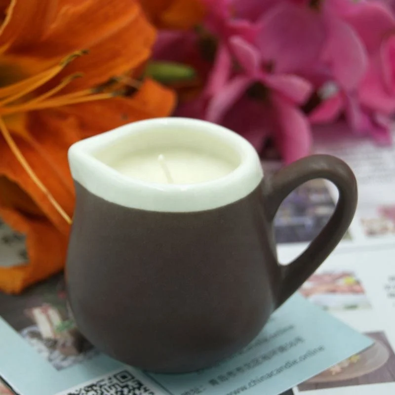 China Factory  Spa Body Wax Massage Oil Candle Vanilla