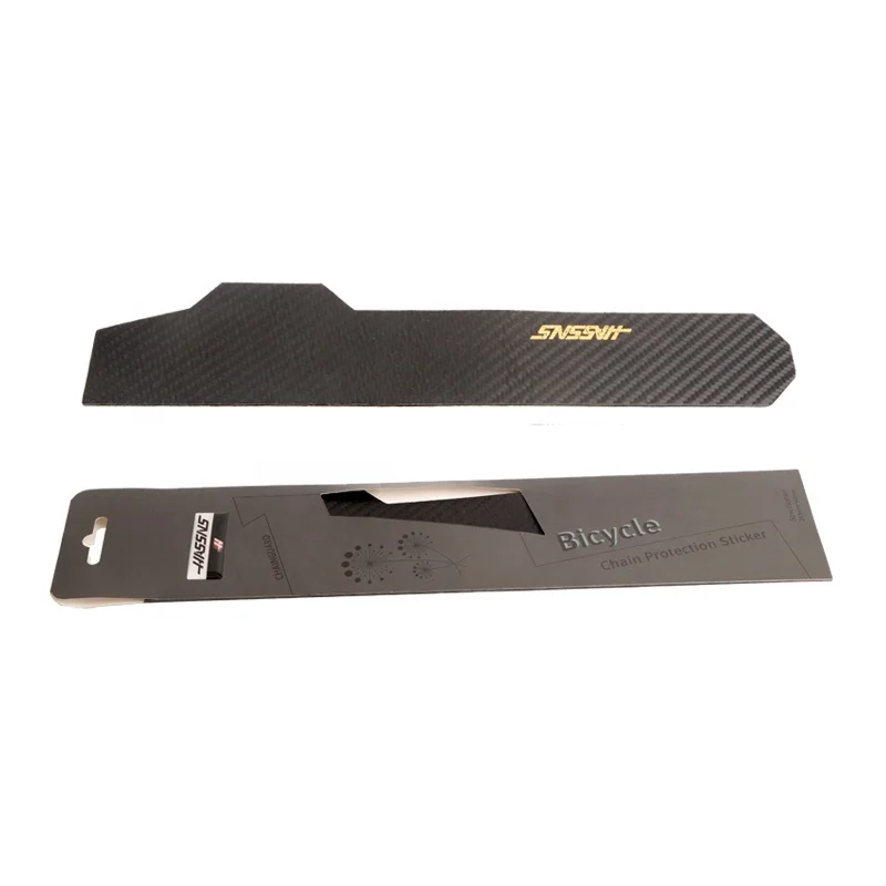 2021 new HASSNS artificial leather bike bicycle chain cover protector for MTB